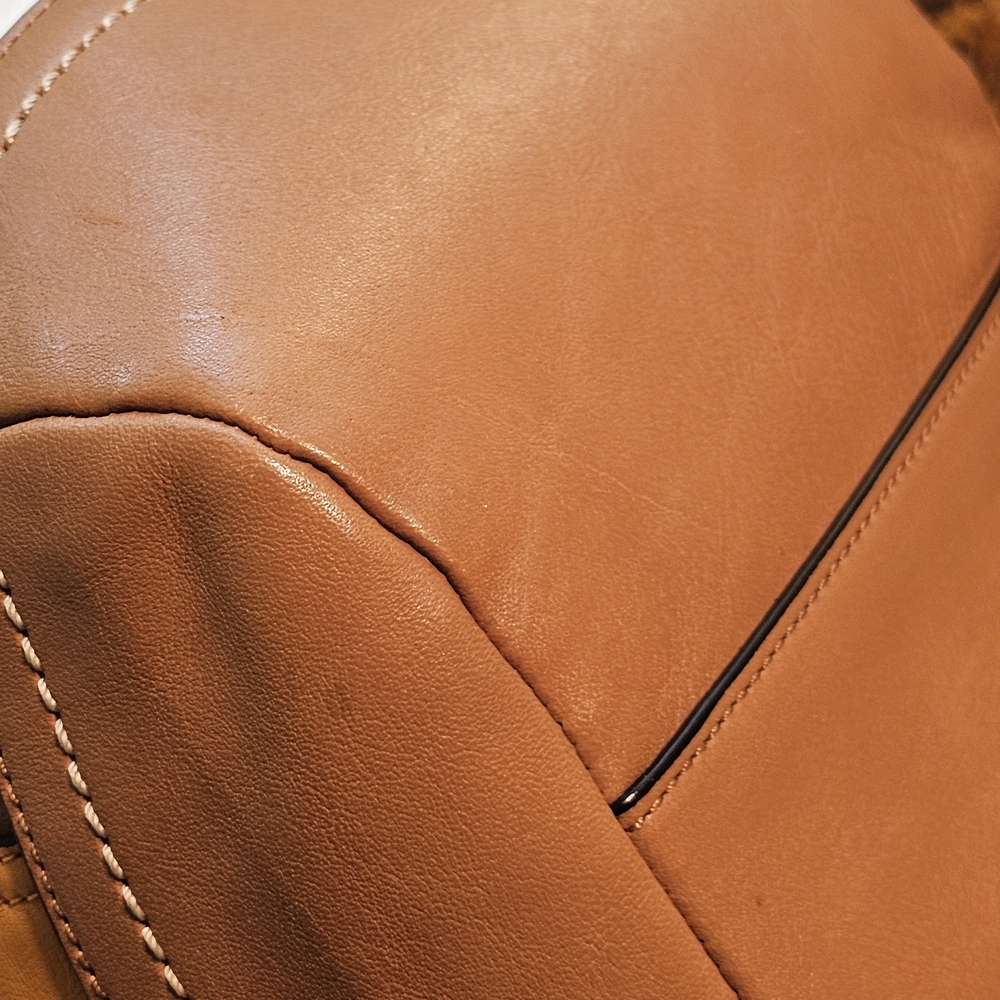 Coach Carrie Colorblock Leather Shoulder Bag - Picture 11 of 16
